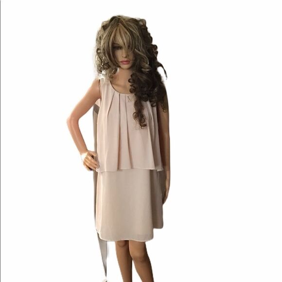 Dear Apple Peach Mini Dress Large - Picture 4 of 16